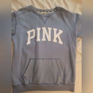 PINK VS blue pullover